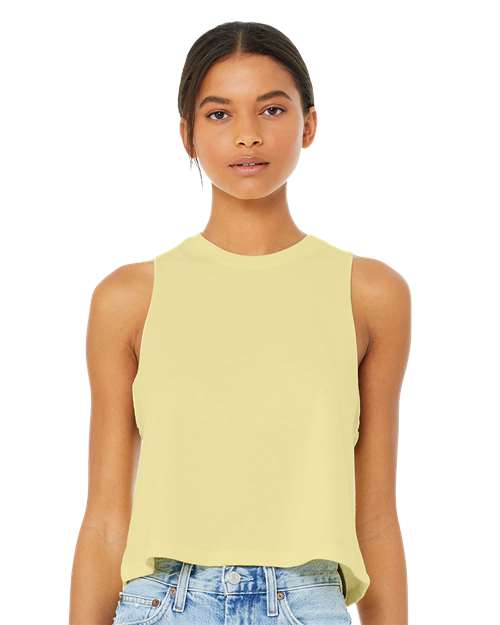 Bella + Canvas - Women's Racerback Crop Tank - 6682 - ASF Pomotions