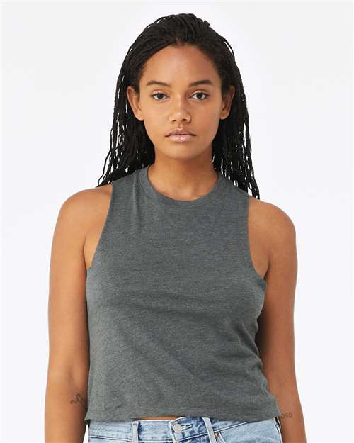 Bella + Canvas - Women's Racerback Crop Tank - 6682 - ASF Pomotions