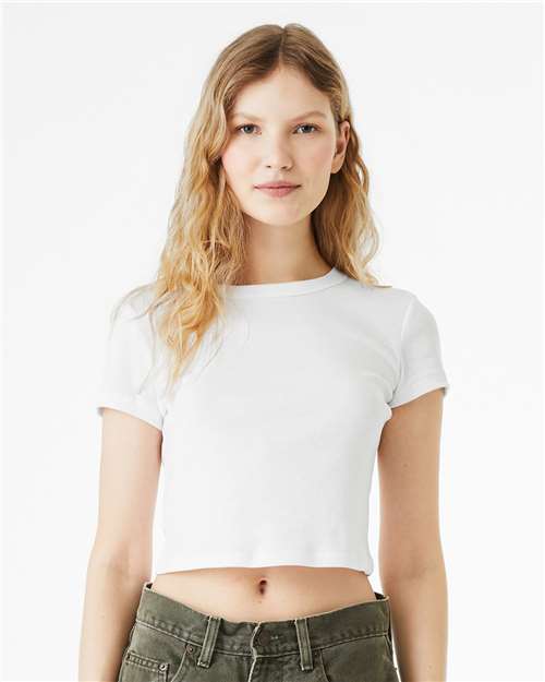 Bella + Canvas - Women's Micro Rib Baby Tee - 1010 - ASF Pomotions