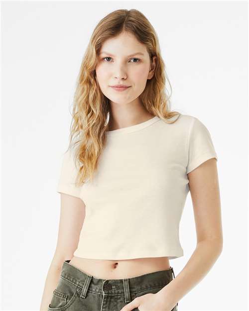 Bella + Canvas - Women's Micro Rib Baby Tee - 1010 - ASF Pomotions