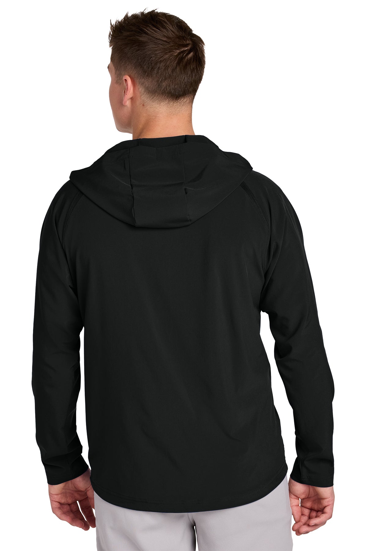 Sport-Tek Repeat 1/2-Zip Long Sleeve Hooded Jacket - ASF Pomotions