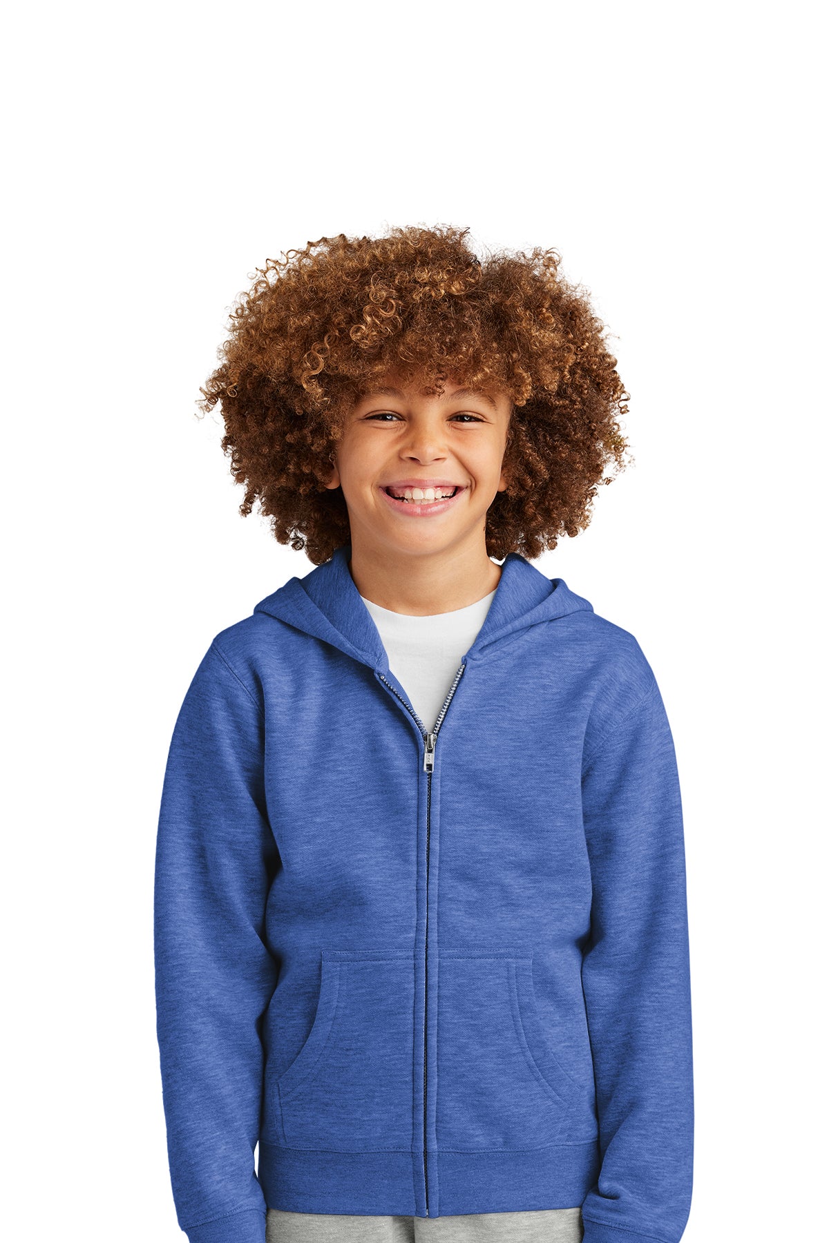 District Youth V.I.T. Fleece Full-Zip Hoodie - ASF Promotions
