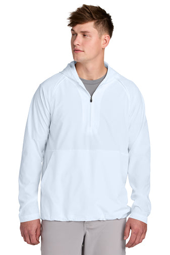 Sport-Tek Repeat 1/2-Zip Long Sleeve Hooded Jacket - ASF Pomotions