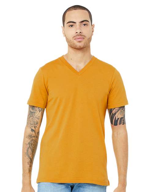 BELLA + CANVAS - Jersey V-Neck Tee - 3005 - ASF Pomotions
