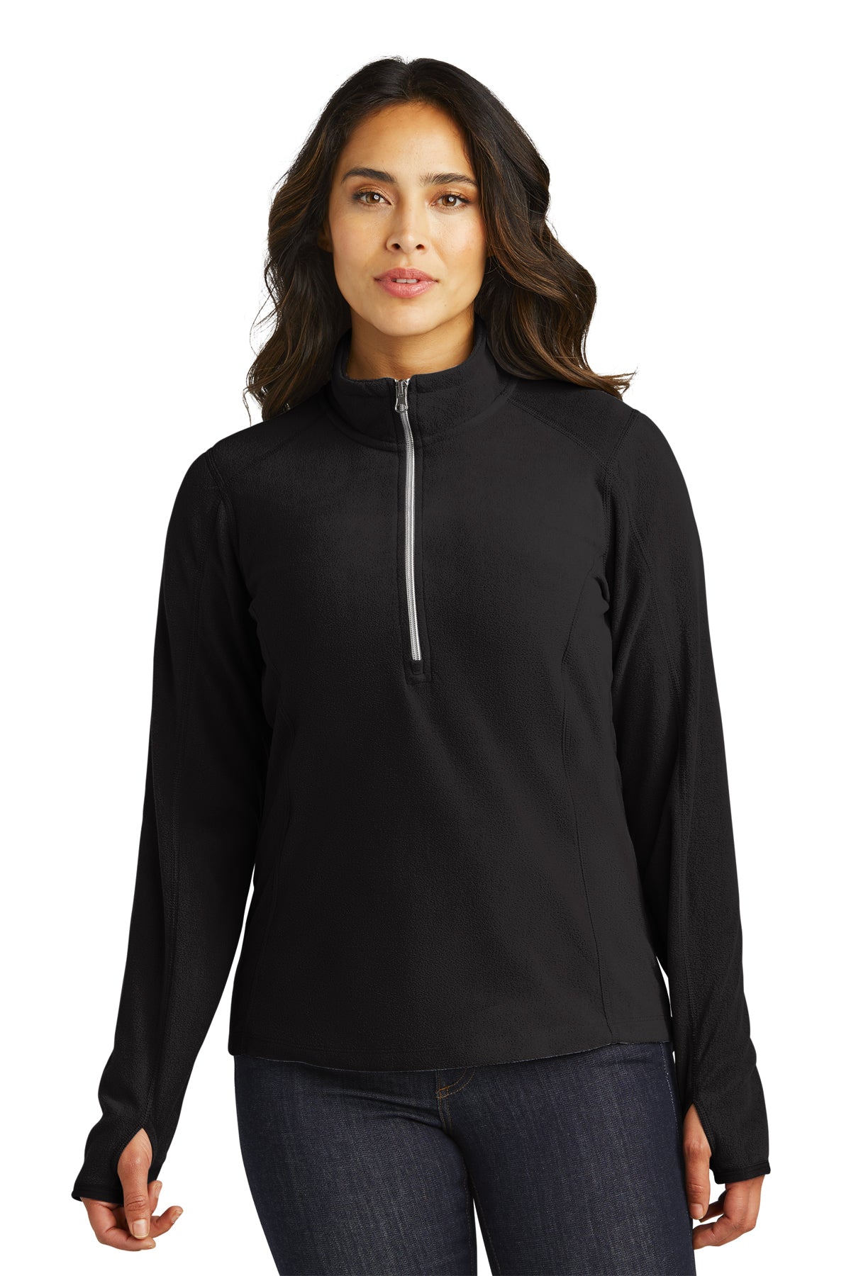 Port Authority Women's Microfleece 1/2-Zip Pullover - ASF Pomotions