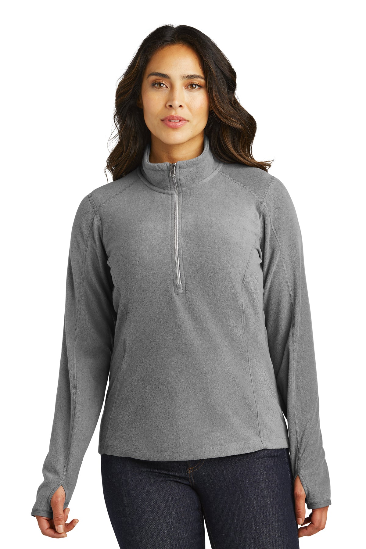 Port Authority Women's Microfleece 1/2-Zip Pullover - ASF Pomotions
