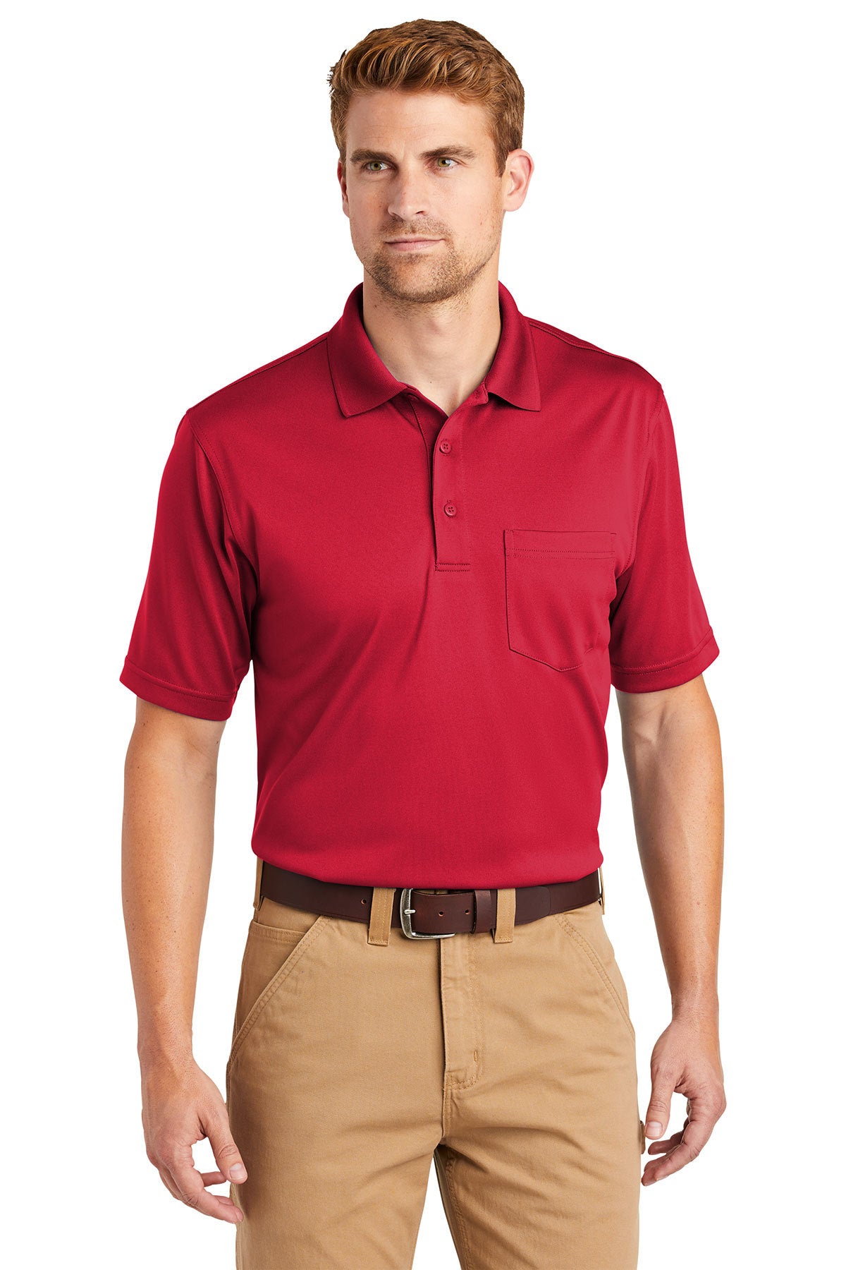CornerStone Select Snag-Proof Pocket Polo