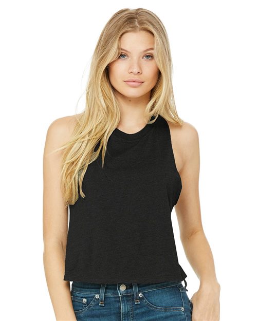 Bella + Canvas - Women's Racerback Crop Tank - 6682 - ASF Pomotions