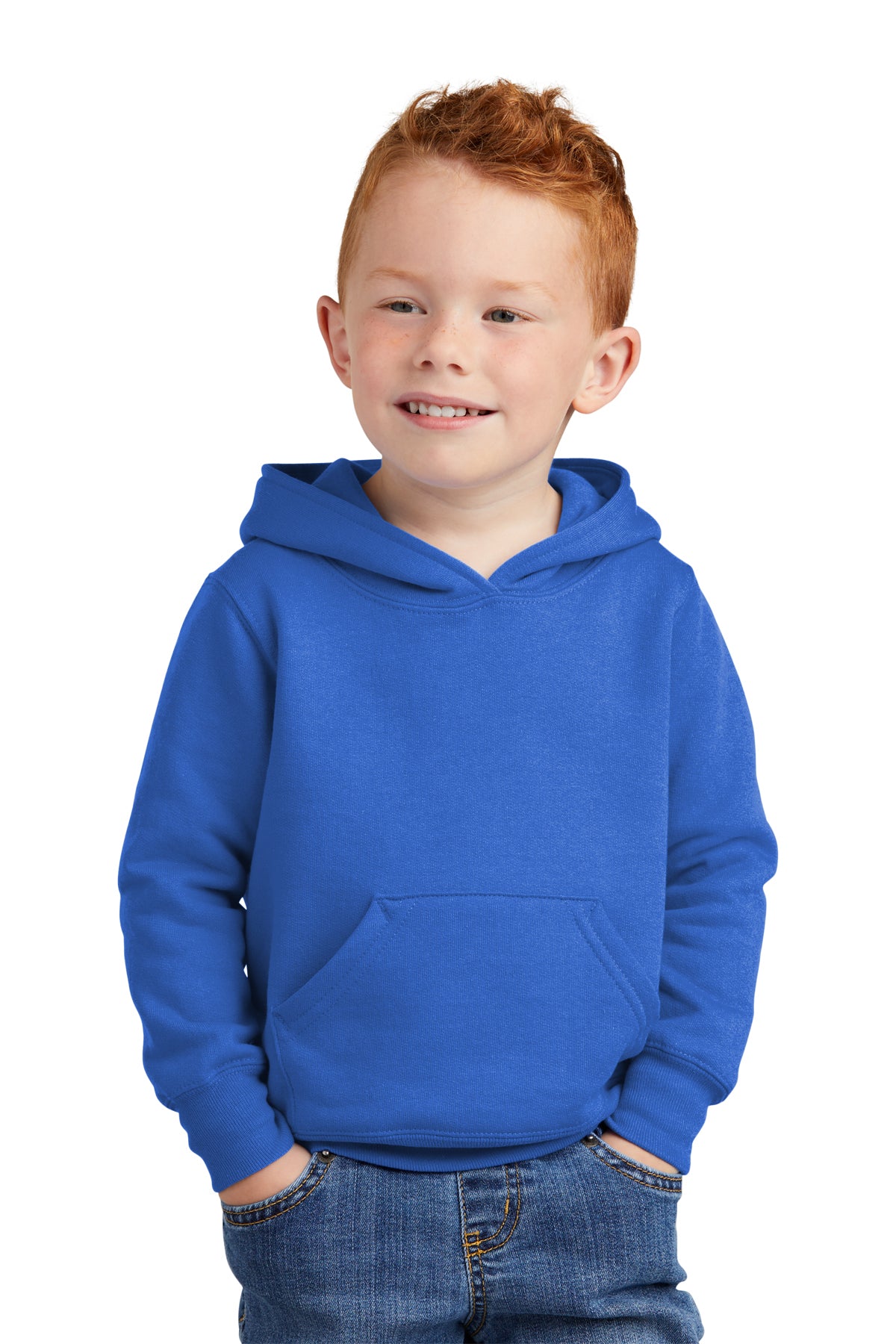 Port & Company Toddler Core Fleece Pullover Hooded Sweatshirt - ASF Promotions
