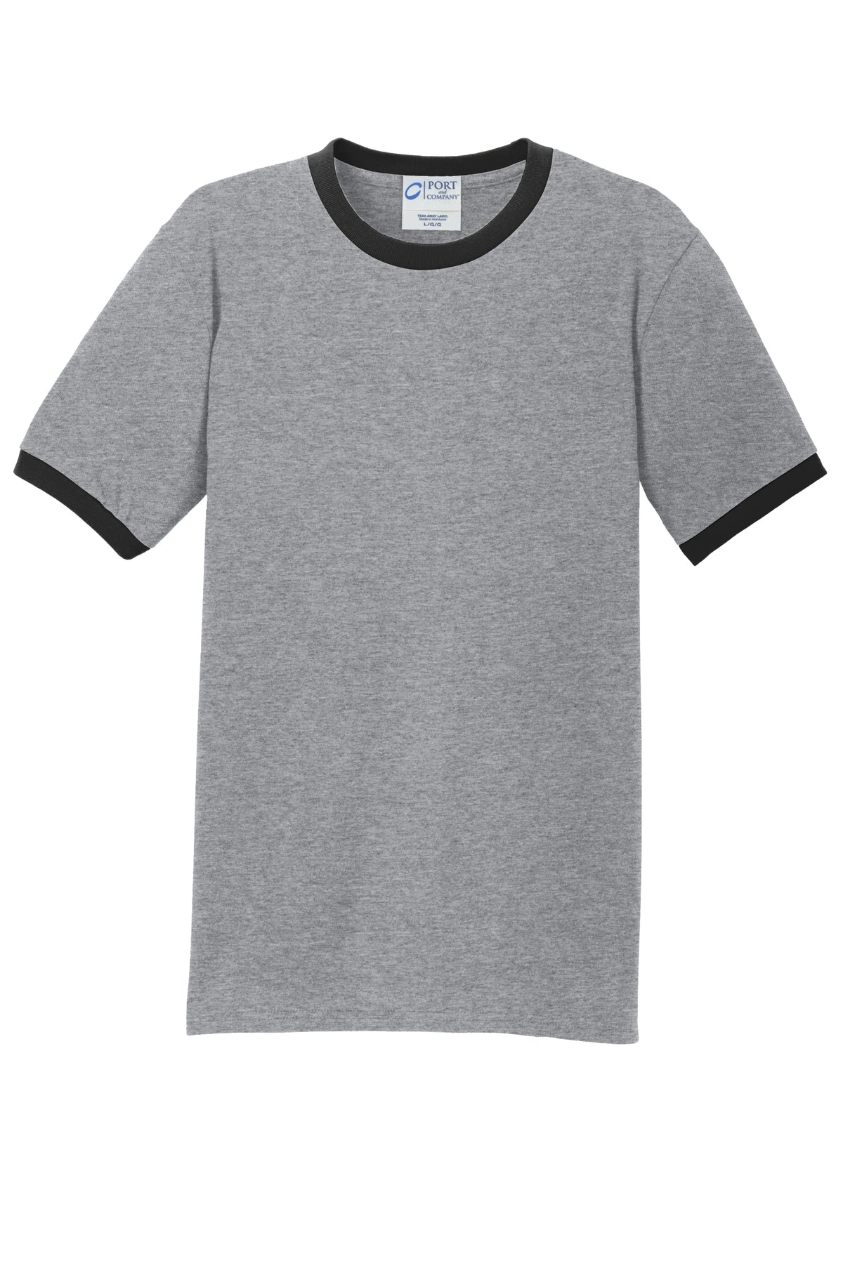 Port & Company Core Cotton Ringer T-Shirt
