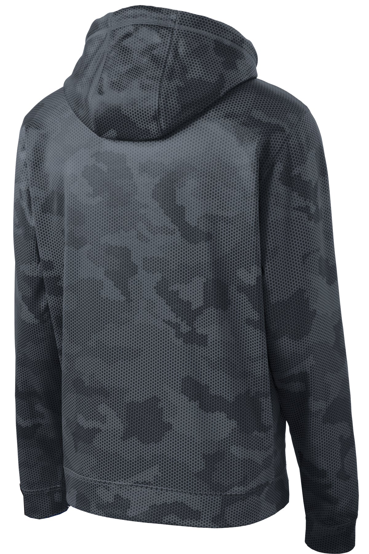 Sport-Tek Youth Sport-Wick CamoHex Fleece Hooded Pullover
