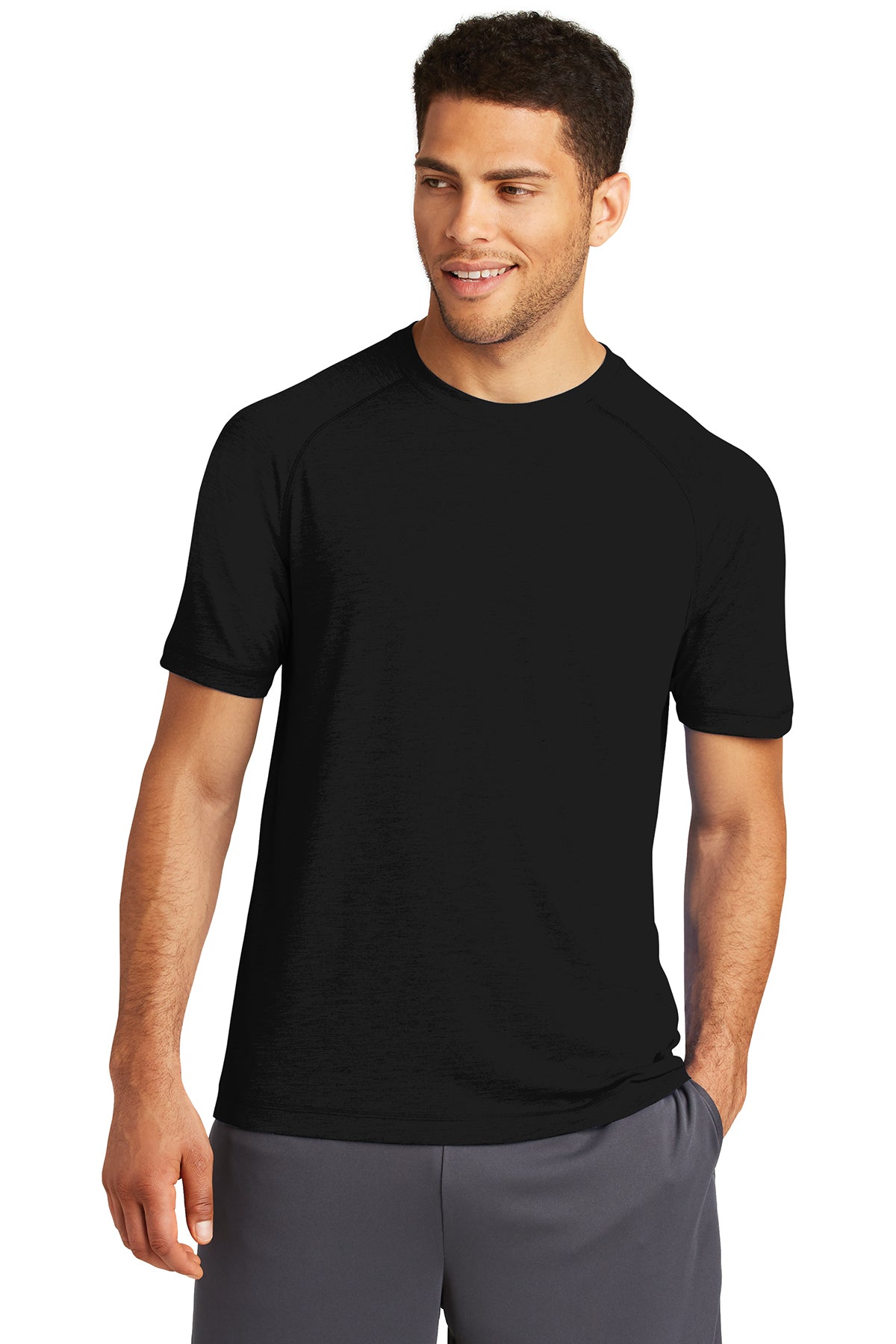 Sport-Tek PosiCharge Tri-Blend Wicking Raglan T-Shirt