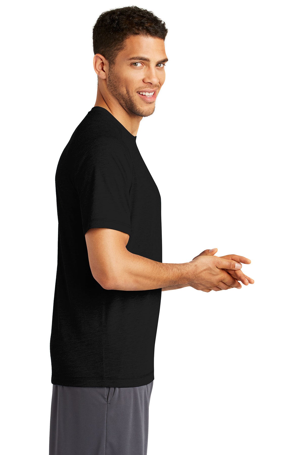 Sport-Tek PosiCharge Tri-Blend Wicking Raglan T-Shirt