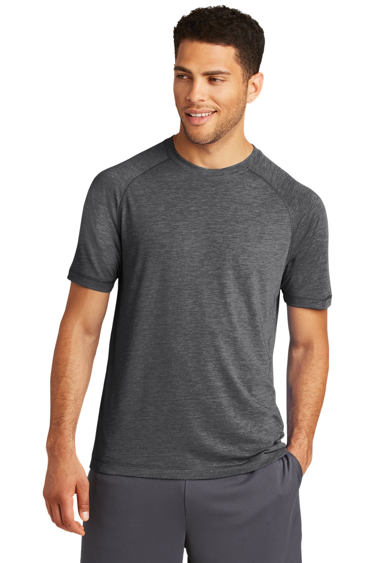 Sport-Tek PosiCharge Tri-Blend Wicking Raglan T-Shirt