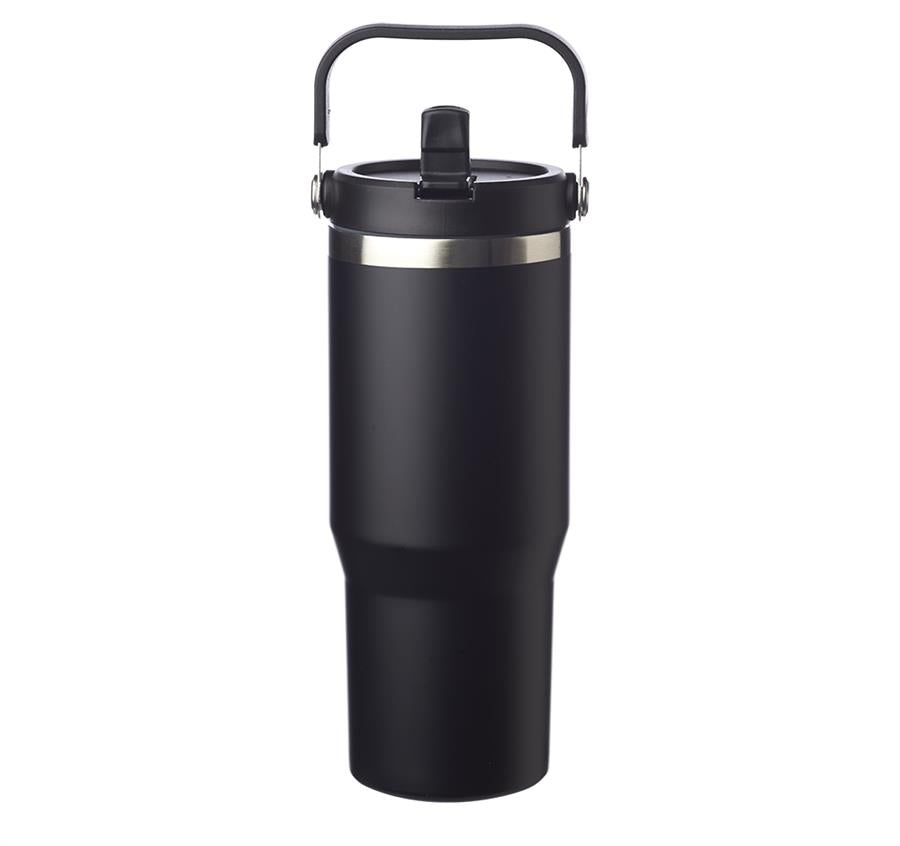Stainless Travel Mug with Carrying Handle - 30 oz - ASF Pomotions