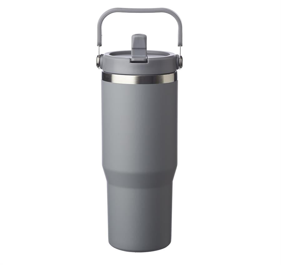 Stainless Travel Mug with Carrying Handle - 30 oz - ASF Pomotions