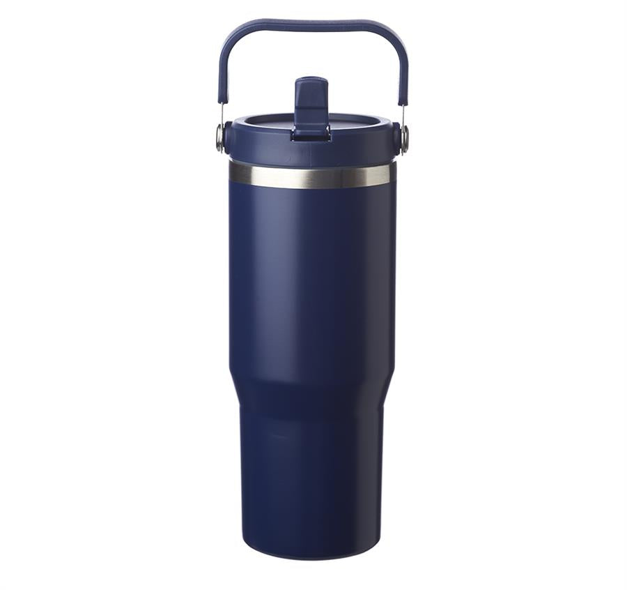 Stainless Travel Mug with Carrying Handle - 30 oz - ASF Pomotions