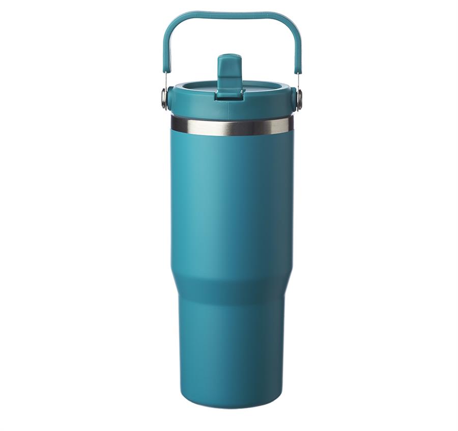 Stainless Travel Mug with Carrying Handle - 30 oz - ASF Pomotions