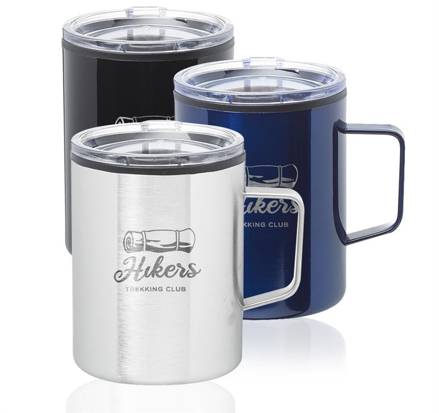 Stainless Steel Camper Mug - 13.5 oz - ASF Pomotions