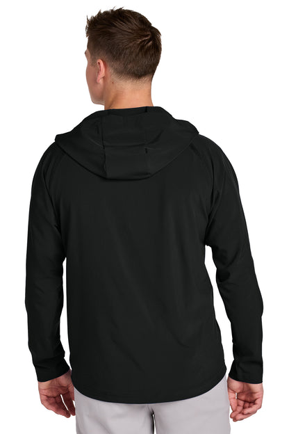Sport-Tek Repeat 1/2-Zip Long Sleeve Hooded Jacket - ASF Pomotions