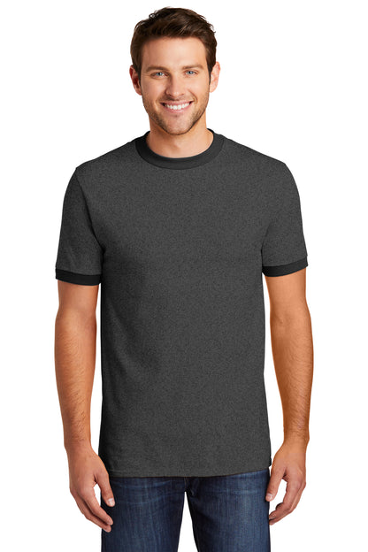 Port & Company Core Cotton Ringer T-Shirt
