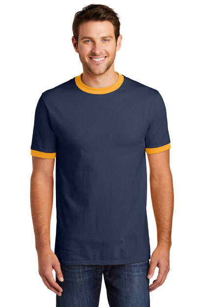 Port & Company Core Cotton Ringer T-Shirt
